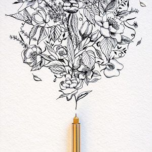 Tom’s Studio Lumos Pro Refillable Duo Tip Pen